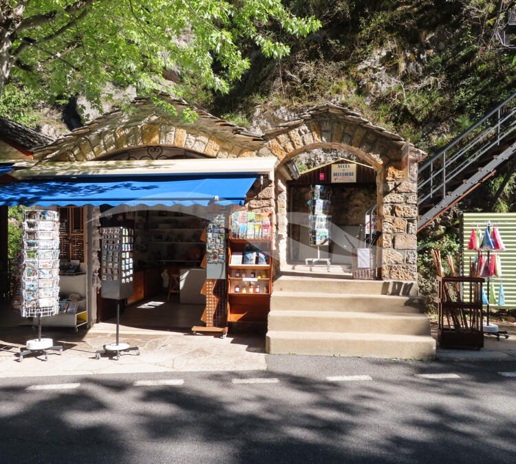 S0145 | Belvédère du Pas de Soucy - Boutique souvenirs au coeur des Gorges du Tarn